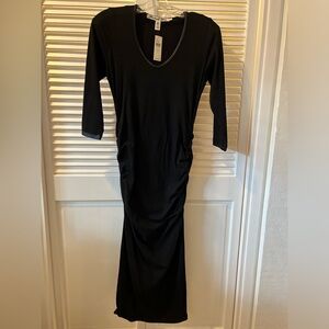 NWT Michael Stars mid-dress S, black
